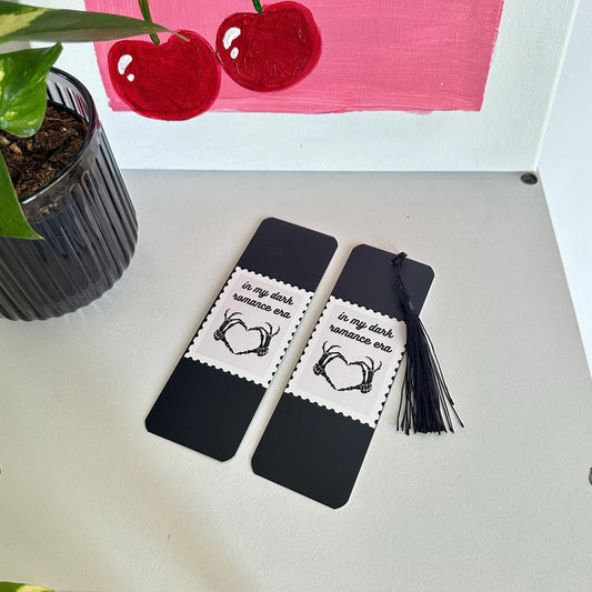 In my Dark Romance Era Stamp Bookmark