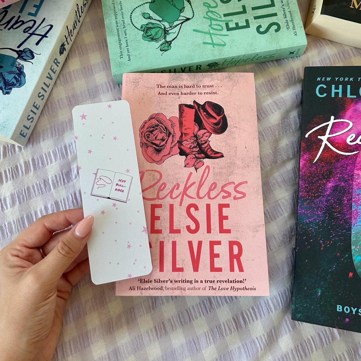 Sexy Bull Rider Trope Bookmark