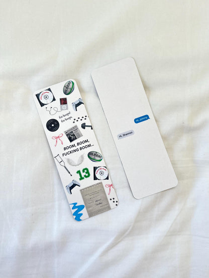 Boys of Tommen Johnny/Shannon Bookmark