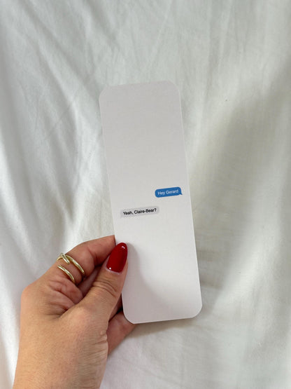 Boys of Tommen Claire/Gibsie Bookmark