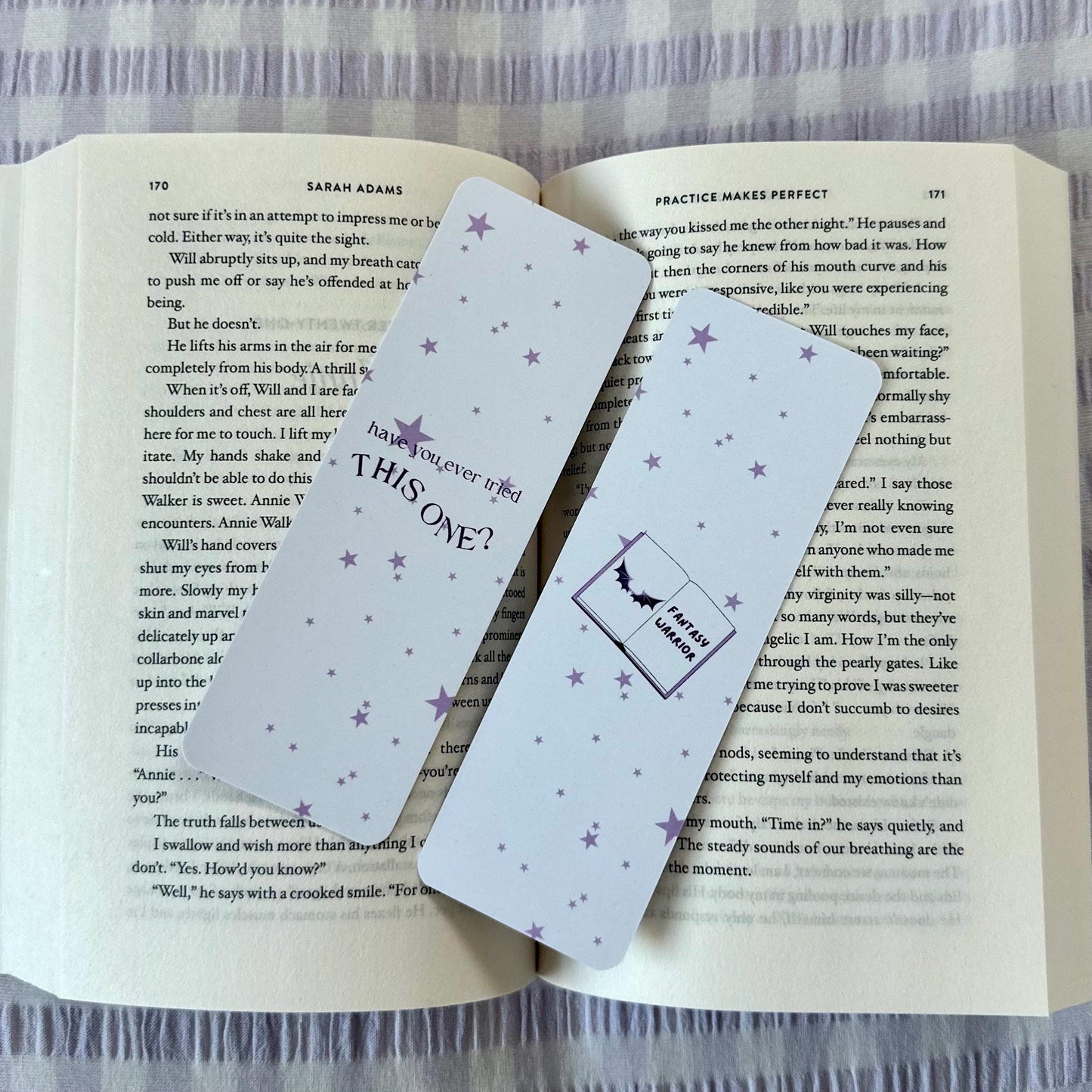 Fantasy Warrior Trope Bookmark