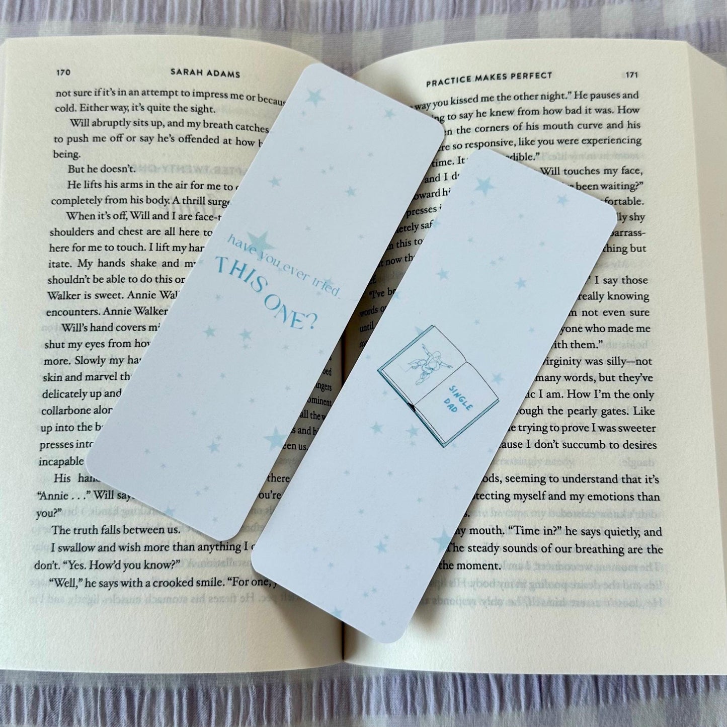 Single Dad Trope Bookmark