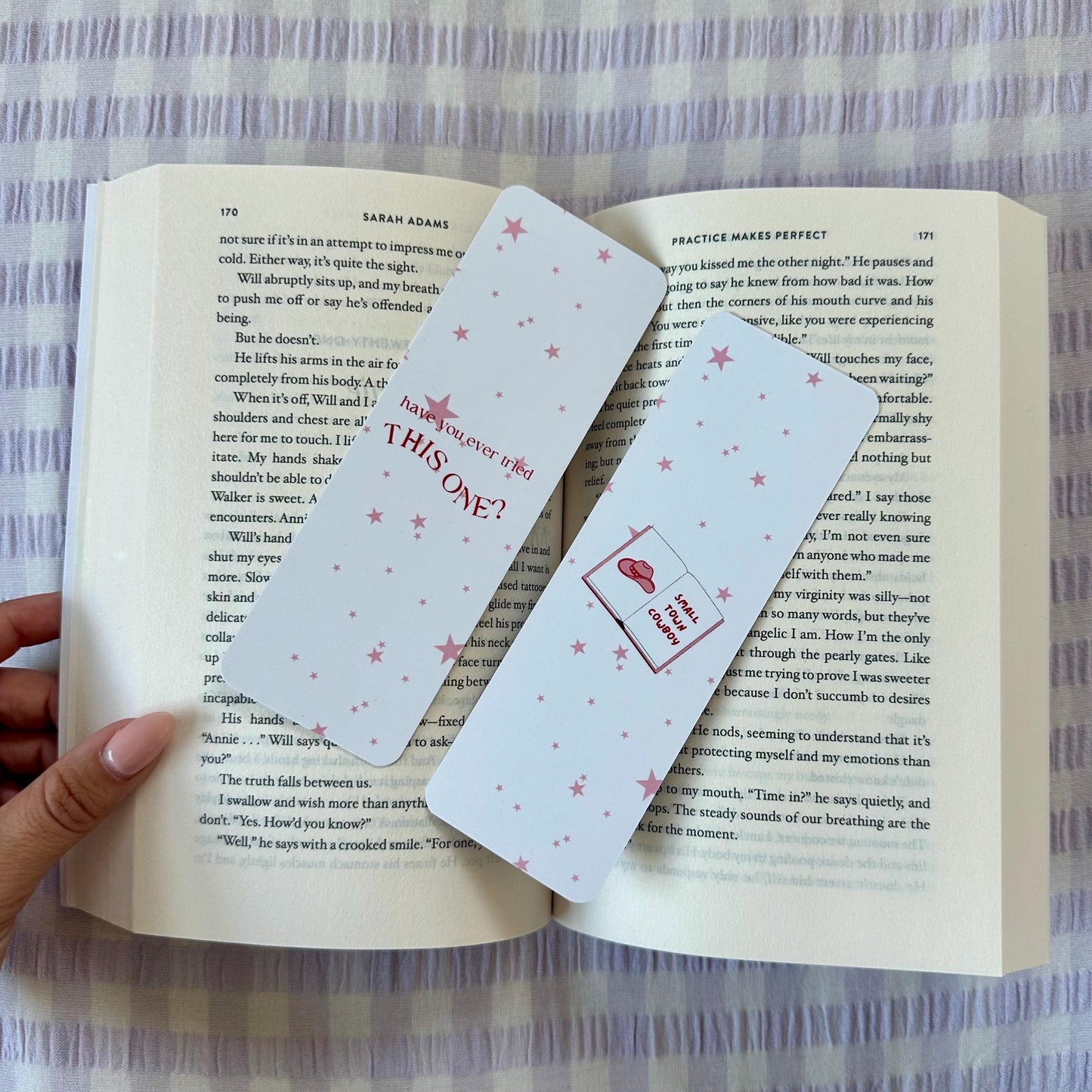 Small Town Cowboy Trope Bookmark