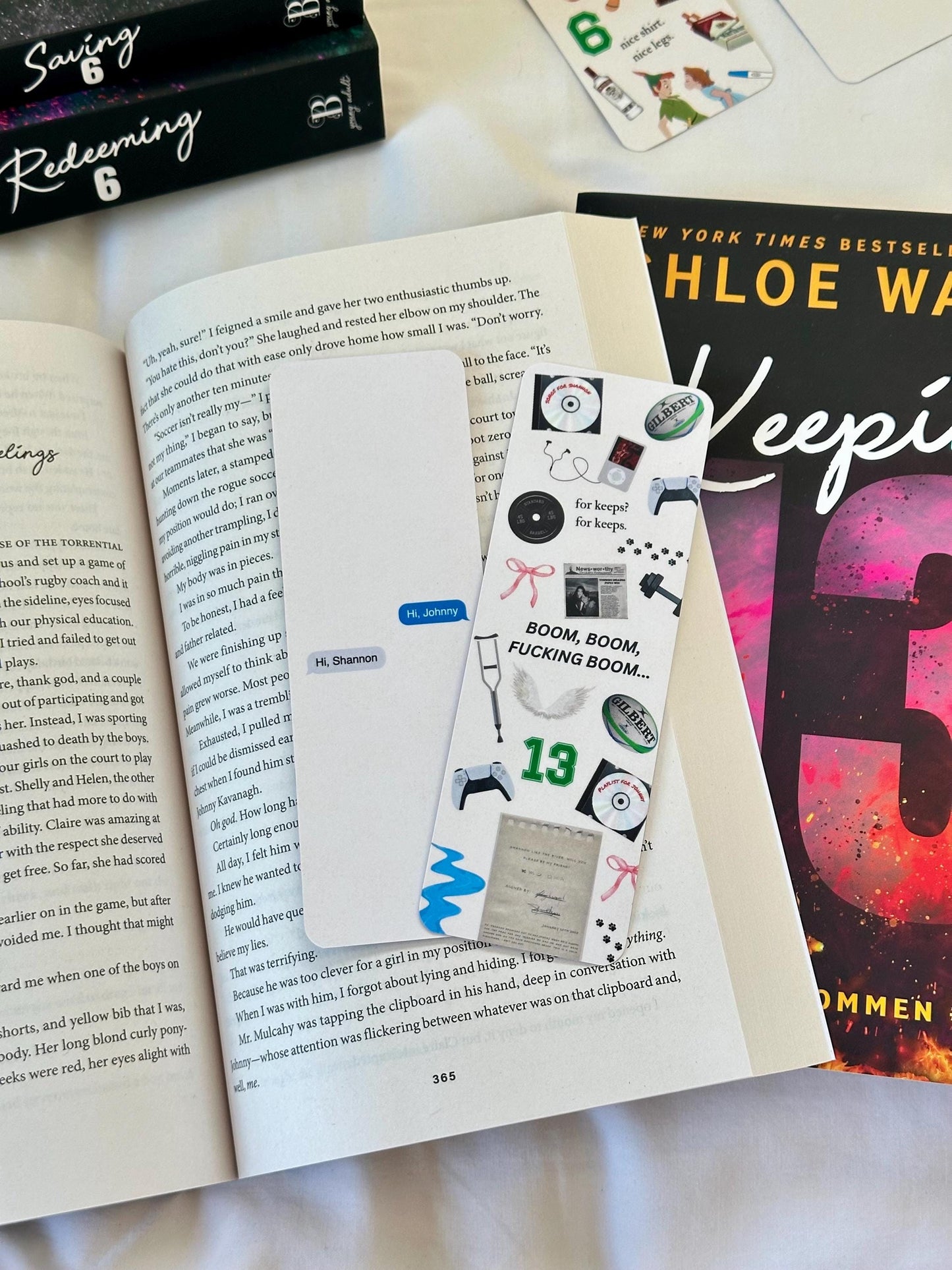 Boys of Tommen Johnny/Shannon Bookmark