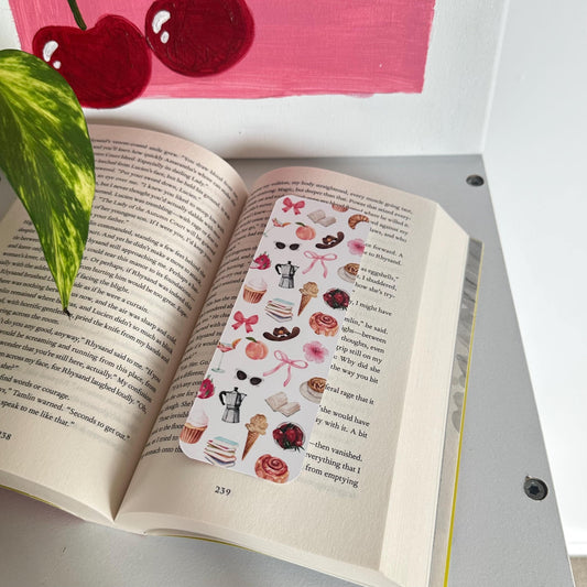 Coquette Watercolour Bookmark