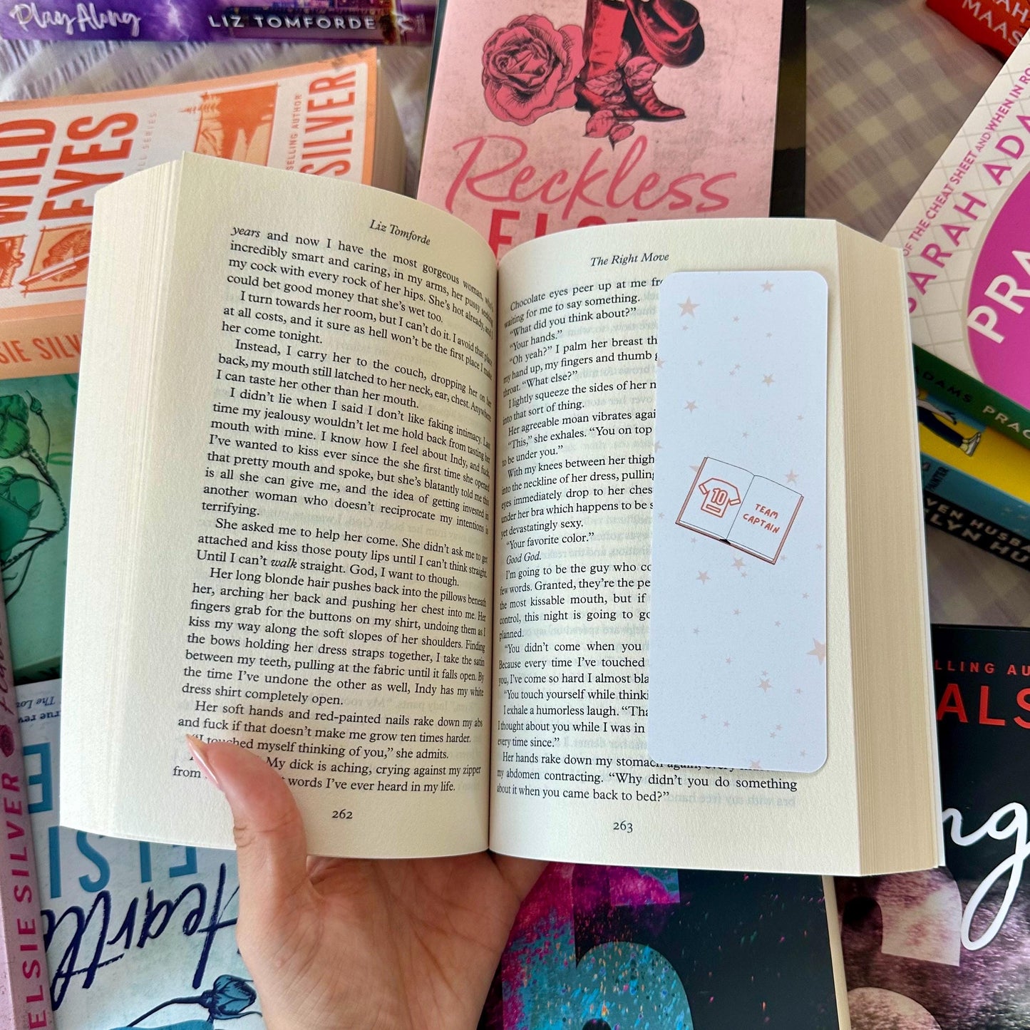 Sport Team Captain Trope Bookmark