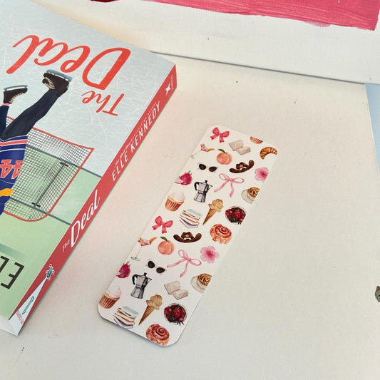 Coquette Watercolour Bookmark