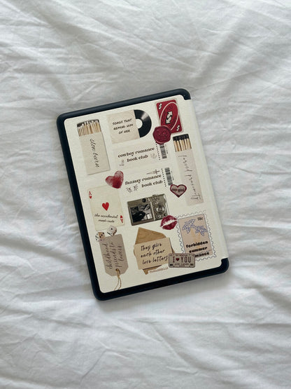 Trope Stamp Collage Kindle Case