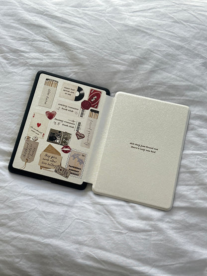 Trope Stamp Collage Kindle Case