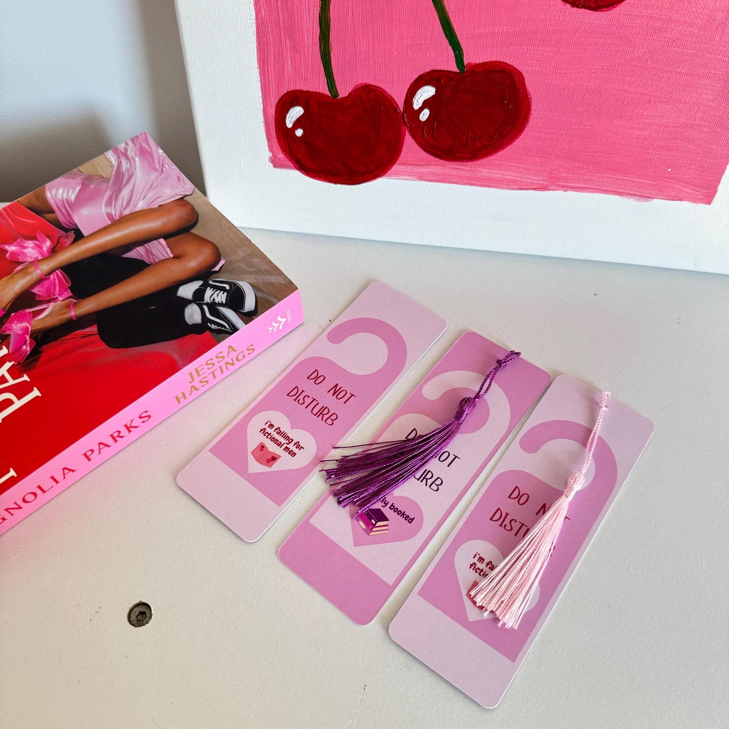 Pink ‘Do Not Disturb’ Bookmark