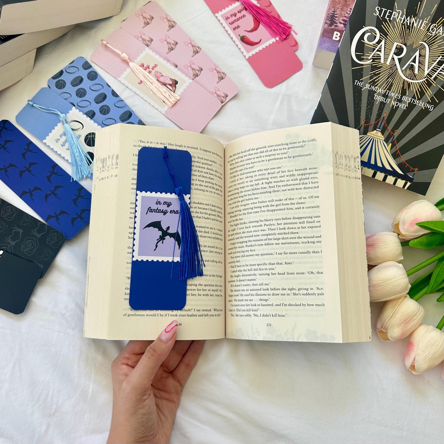 In my Fantasy Era Stamp Bookmark