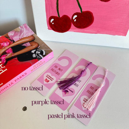 Pink ‘Do Not Disturb’ Bookmark