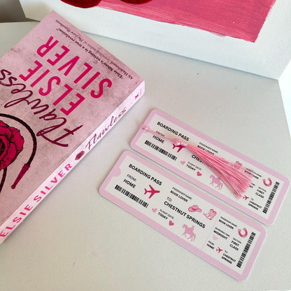 Chestnut Springs Boarding Pass Bookmark