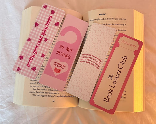 Pretty In Pink Bookmark Bundle